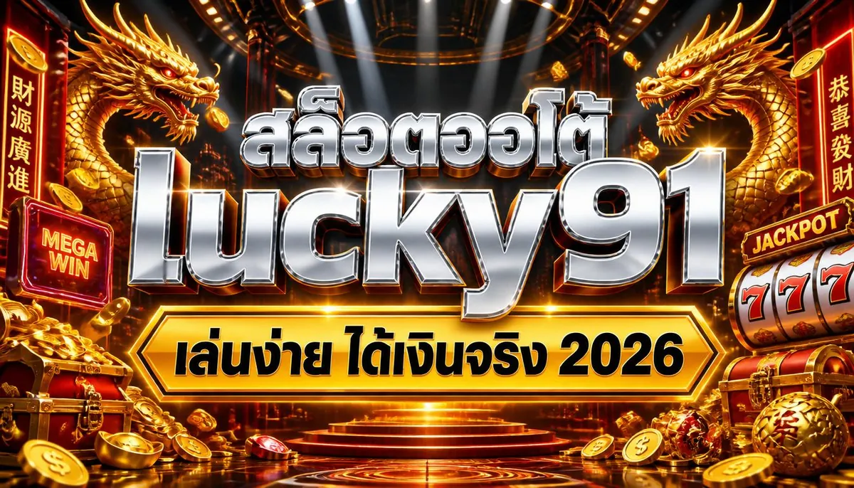 สล็อตออโต้ lucky91 เล่นง่าย ได้เงินจริง 2026